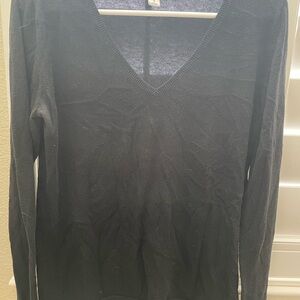 Old Navy Women's Dark V-Neck Sweater